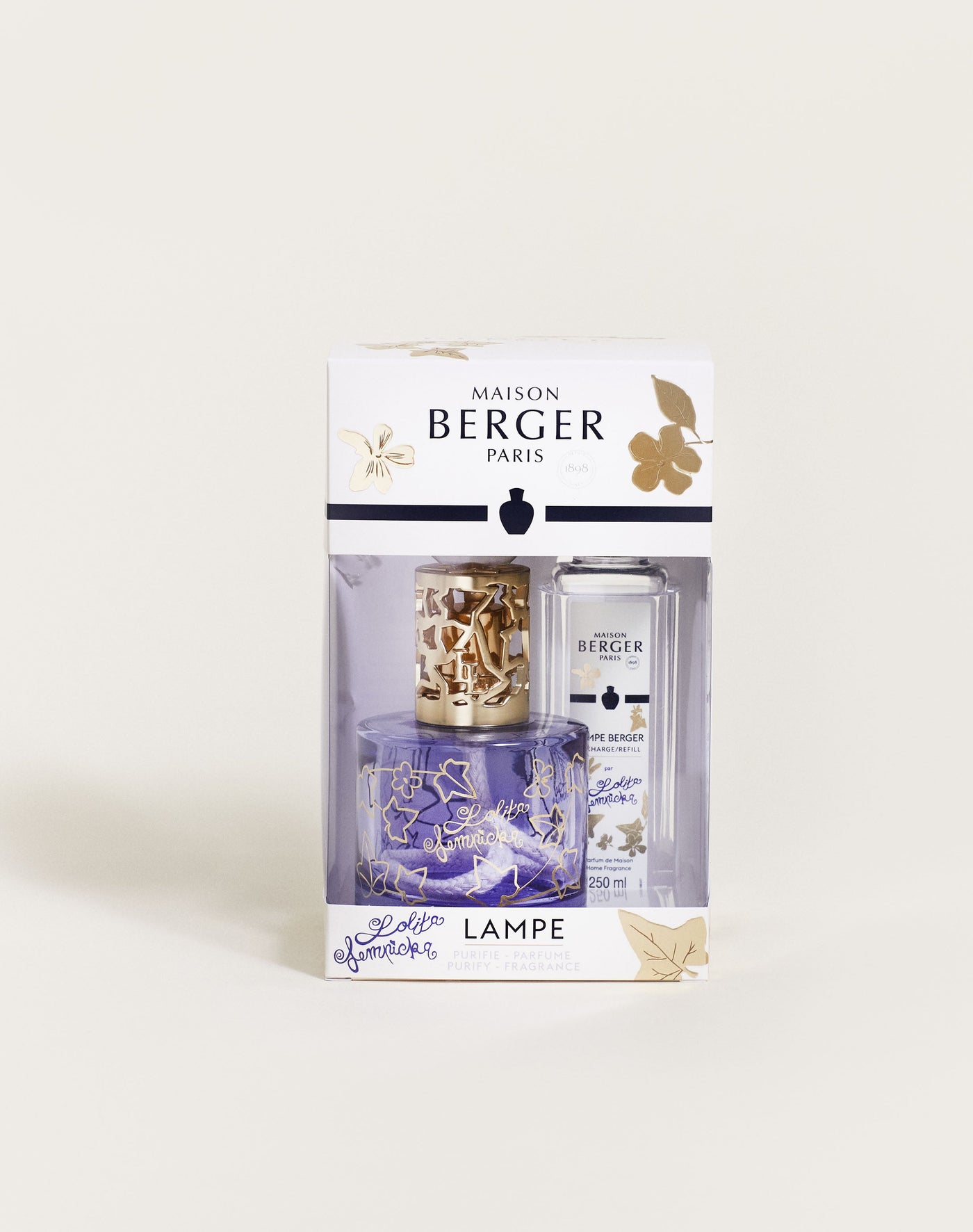 Violet Lolita Lempicka Lamp Berger Pure Gift Pack