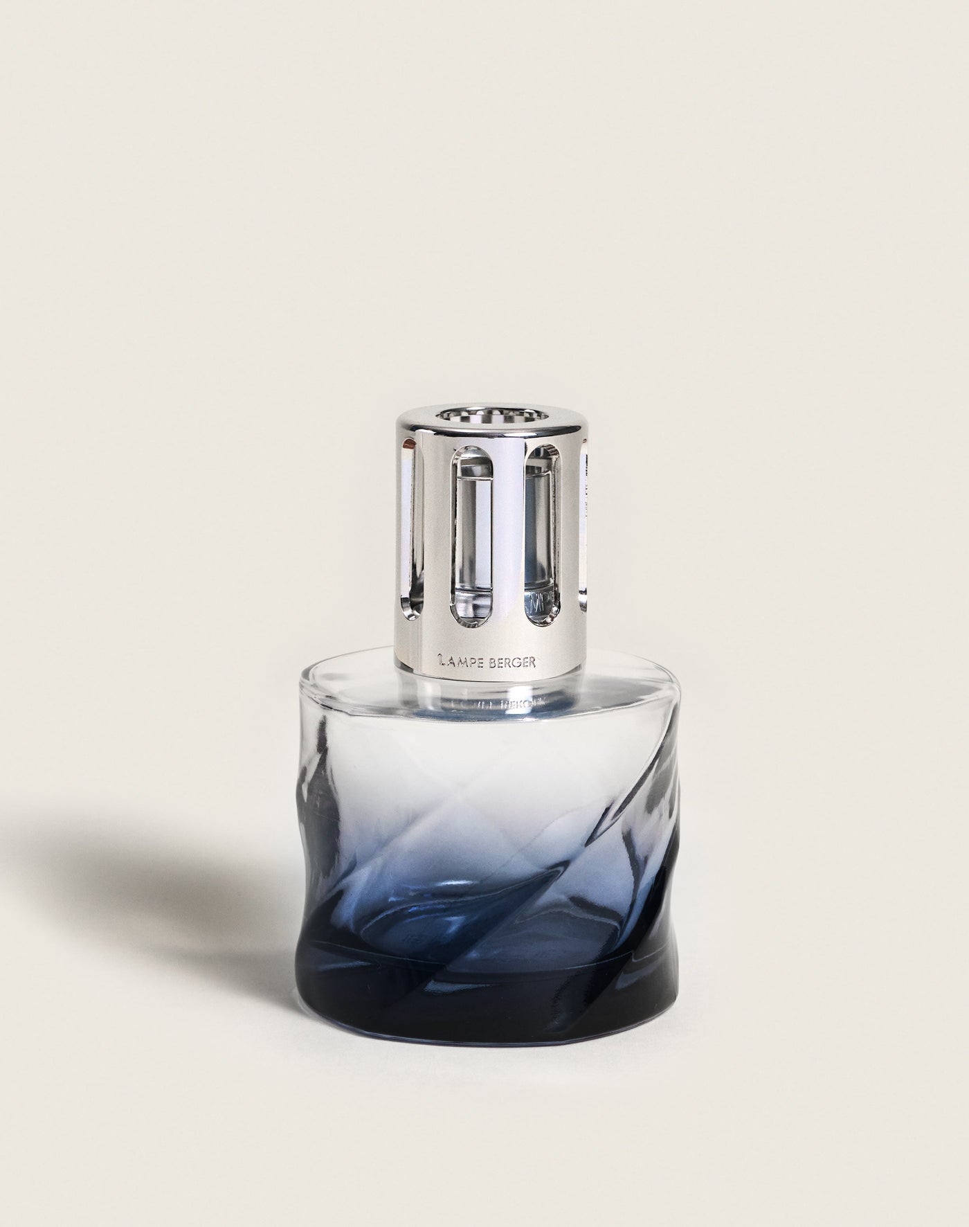Blue Spiral Lamp