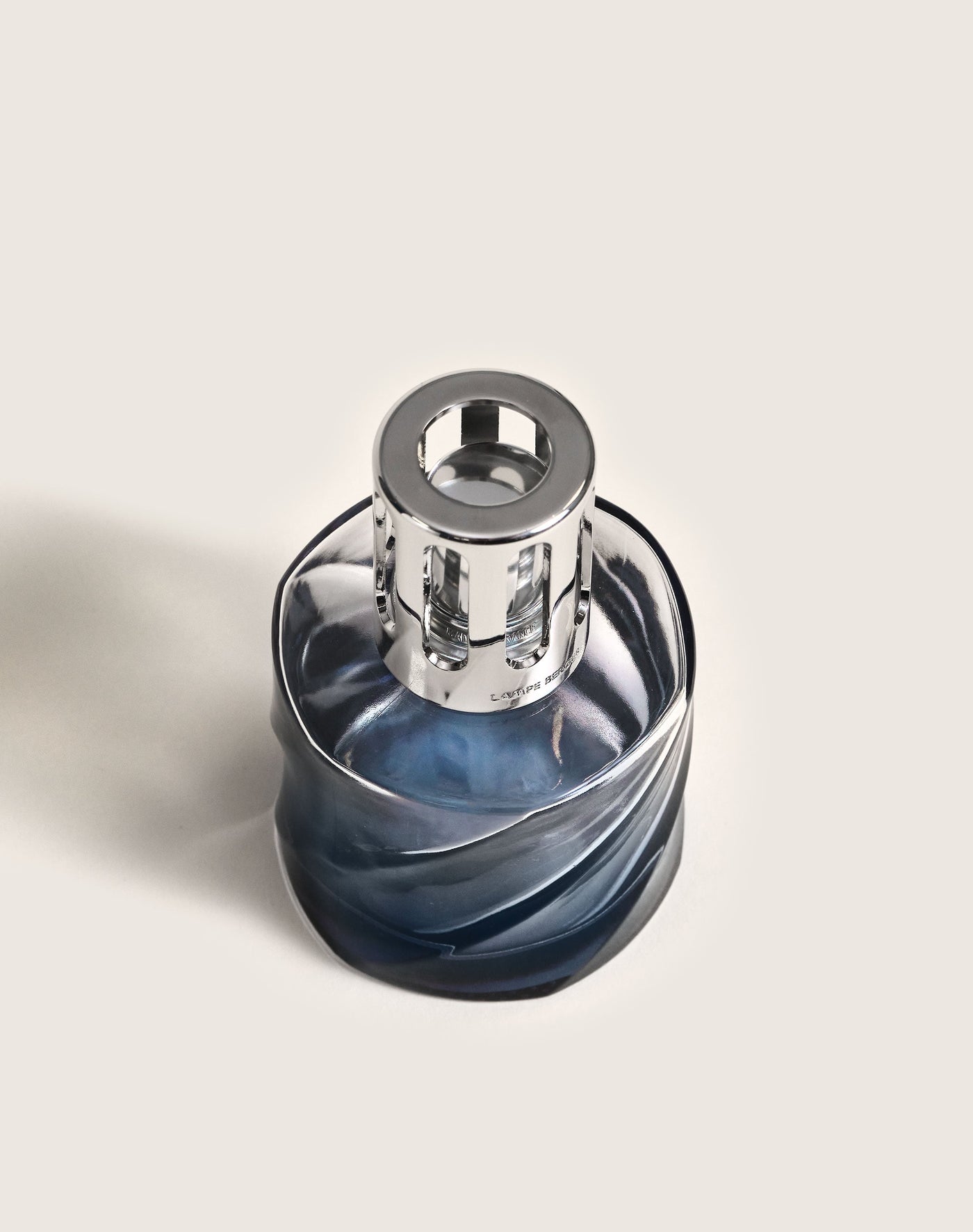 Blue Spiral Lamp