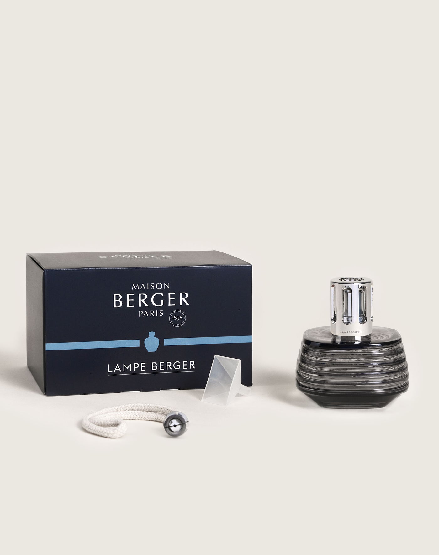 Grey Square Lamp Berger