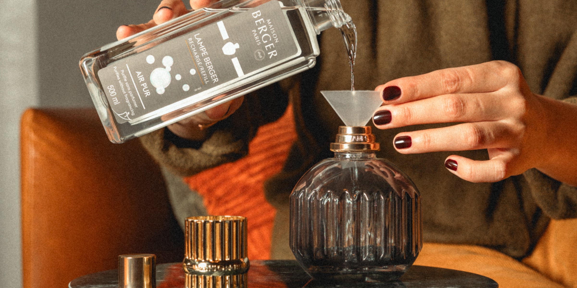 Maison Berger Paris
טיהור,  בישום ביתי בסטייל